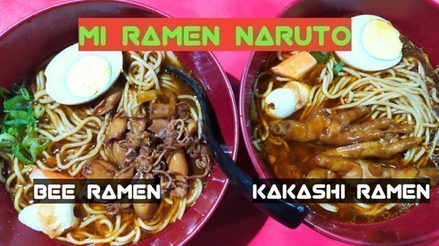 'MIE RAMEN NARUTO CIRACAS SERANG BANTEN,REVIEW MENU'