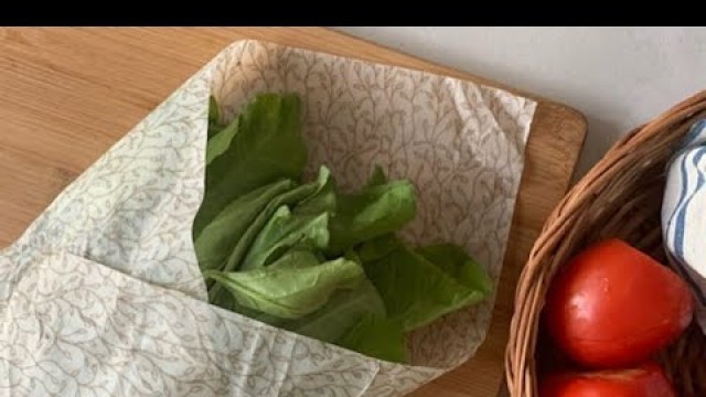 'Keep Leafy Greens Fresher For Longer With Madhu Wrap Beeswax Food Wraps'