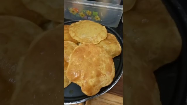 'Indian Housewife Cooking And Eating Home Food(chole/Puri)#shorts#shortvideo#indianfood#food#asmr'