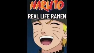 'Naruto Ramen Ichiraku In Real Life #shorts #youtubeshorts #animefacts  #trendingshorts #Naruto'