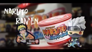 'Unboxing Funko Pop ramen Naruto! 