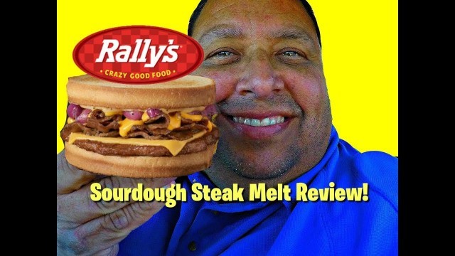 'Checkers & Rally\'s® New Sourdough Steak Melt REVIEW!'