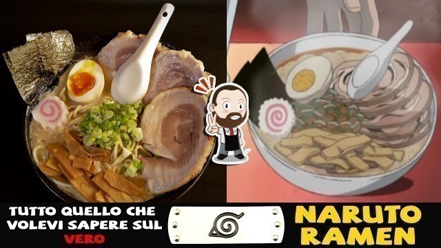 'Storia e ricetta del VERO Naruto Ramen!'