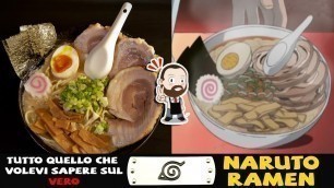 'Storia e ricetta del VERO Naruto Ramen!'