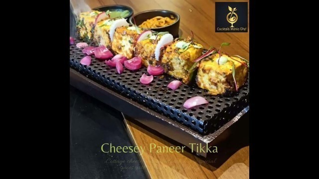 'Cheesy Malai Paneer Tikka/ Veg Kebab/ Grilled Lobster 