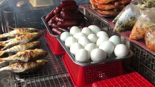 'Simple street food shows- In front of Big Tuol Sangke Market'