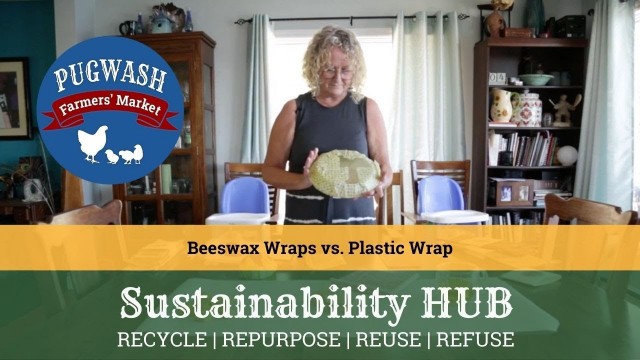 'Beeswax wraps vs Plastic Wrap'