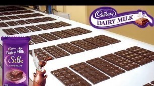 'Cadbury Dairy Milk Chocolate Factory | How It\'s Made Cadbury Chocolate | Food Factory ➤'