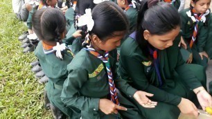 'Nepal Scout  ( Selroti Cooking Training) with J.N.S. troop/Pooja/Sneha/ Amit - 2074'