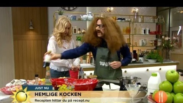 'YouTube chef The Food Emperor on his worldwide success (with English subtitles) - Nyhetsmorgon (TV4)'