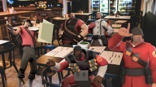 '(TF2 15.ai) 4 teams going to scout\'s chicken restaurant'