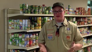 'Boy Scout builds shed for Great Falls Community Food Bank'