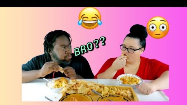 'first time trying indian food and a prank'