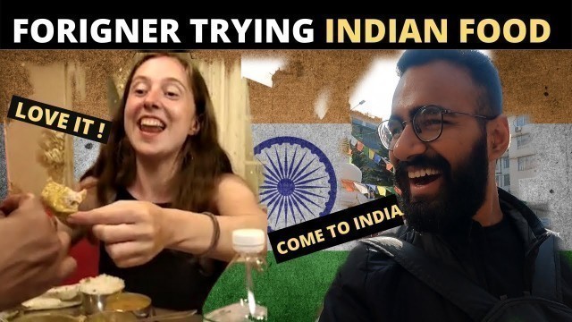 'FOREIGNER TRYING INDIAN FOOD | Foreigner Trying Indian Street Food For First Time | NEPAL VLOG'