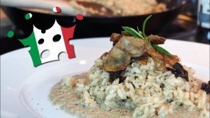 'Risotto di funghi con i funghi'