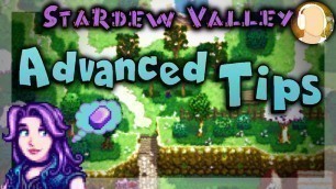 'Stardew Valley - ADVANCED TIPS | How to Make Money and Iridium Guide'