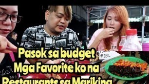 'Marikina Food Tour | Favorite na Restaurant na pasok sa budget | Filipino Street food | VLOG55'