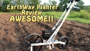 'Earthway Planter Review ~ Planting A Deer Plot (Field Corn)'