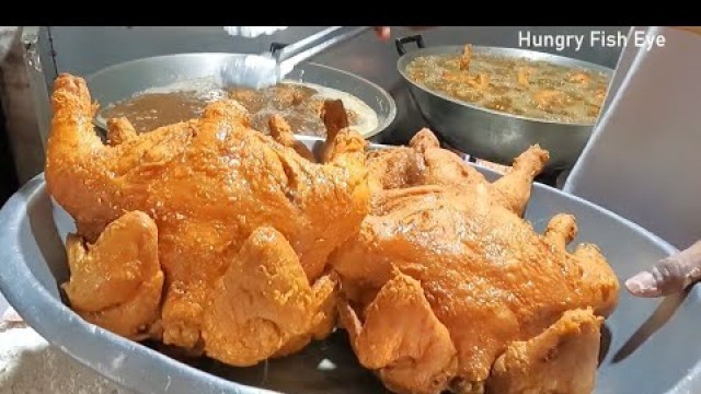 'Filipino Street Food | FAMOUS \"KANTO\" FRIED CHICKEN in Marikina City'