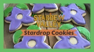 'Chai Cooking: Stardew Valley Lemon Lavender Stardrop cookies'