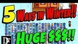 '5 BEST Things To Do In Winter! - Stardew Valley'