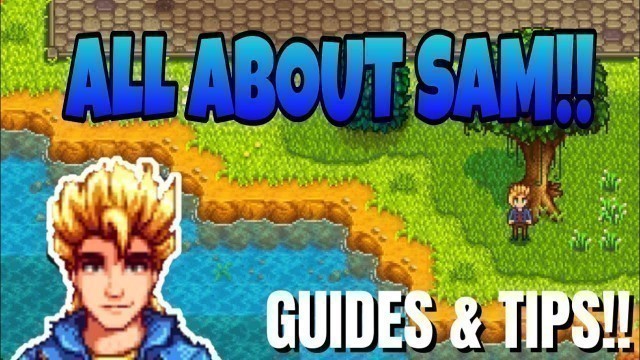 'Sam THE MUSICIAN | Marriage Candidate Guide in Stardew Valley'