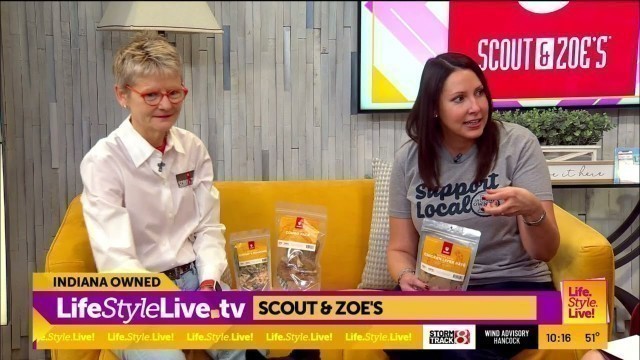 '\"Life.Style.Live!\": Indiana brand Scout Zoe\'s creates pet treats, food safe enough for humans to eat'