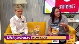 '\"Life.Style.Live!\": Indiana brand Scout Zoe\'s creates pet treats, food safe enough for humans to eat'