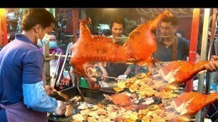 'Best Selling Roasted Pig $2 50 per Box | Mouth-Watering Street Food Phnom Penh 2021'