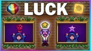 'EVERYTHING You Need to Know About LUCK | Stardew Valley 1.5 Guide'