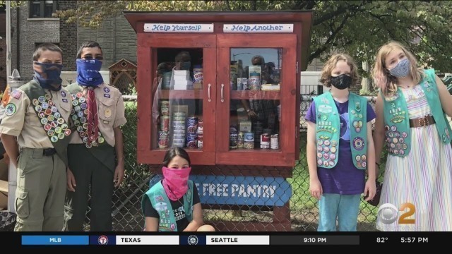 'Eagle Scout Candidate Builds Food Pantry For Astoria Community To Support One Another'