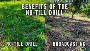 'Best way to plant a food plot?  Broadcasting vs Drilling'