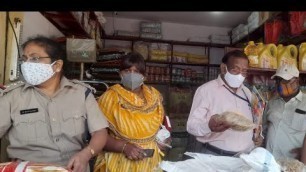 'Civil Food Supply Inspector Raids on Kirana Shops in Hyderabad Fined Rs.15000 For Selling High MRP'