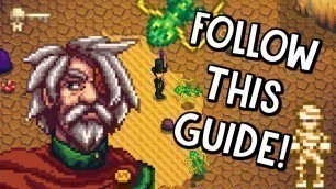 'THE BEST SKULL CAVERN GUIDE FOR STARDEW VALLEY!'