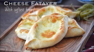 'Softest, Melt in the Mouth CHEESE FATAYER | Ramadan Recipe | Cheese Manaeesh'