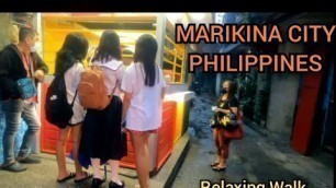 'Ultimate Street Walk and Food Park Experience in Marikina City Philippines[5k]'