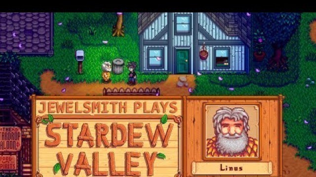 'Linus digs in a trash can STARDEW VALLEY PS4'