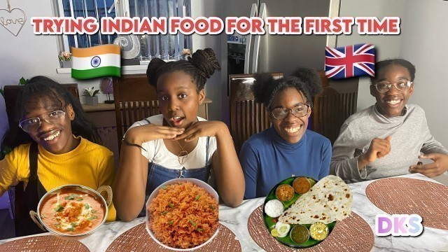 'AFRICAN GIRLS TRYING  INDIAN FOOD FOR THE 1ST TIME AND THEY LIKE IT'