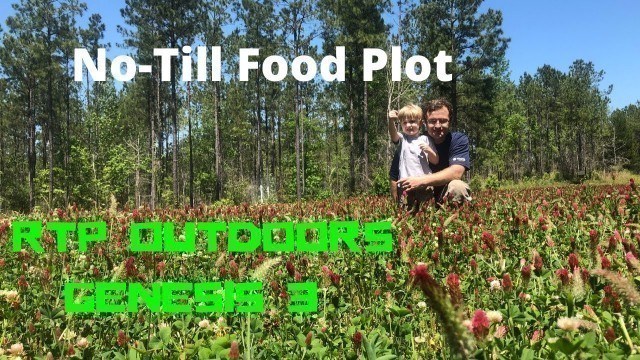 'No Till Food Plot - Genesis 3 No-Till Drill'