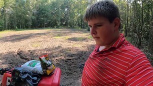 'Planting my 1/2 acre GA food plot'