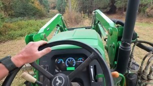 'Planting the last food plot before the rain'