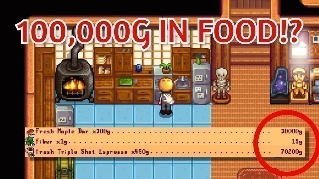 '100,000G IN FOOD! - Mr. Qi Challenge - Stardew Valley NEW 1.5 Update'