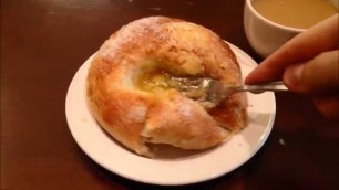 'The Food Emperor eating a voisilmäpulla at Café Esplanad in Helsinki, Finland.'