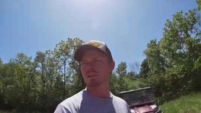 'Planting Food Plot With Antique Tractor'