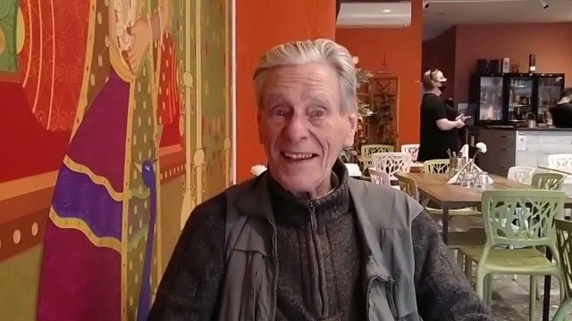 '91 year old Uncle John trying Indian food for the first time, see his reactions!'