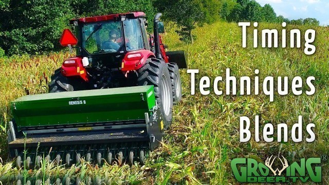 'Food Plot Guide: The Critical Steps of Planting Fall Food Plots (716)'