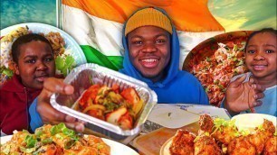 'NIGERIAN TRYING INDIAN FOOD FOR THE FIRST TIME (part4) // पहली बार भारतीय भोजन की कोशिश करना'