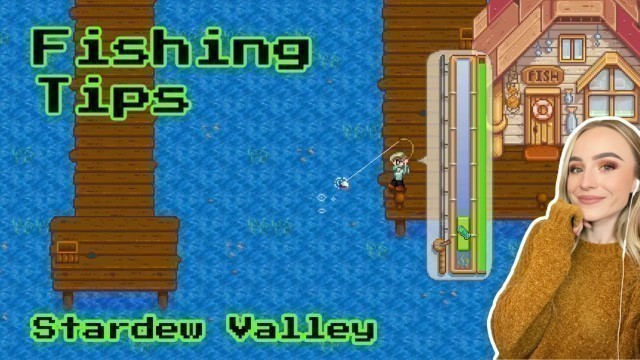 'STARDEW VALLEY FISHING TIPS | BEGINNER TIPS to help MAKE FISHING EASIER IN YEAR 1'