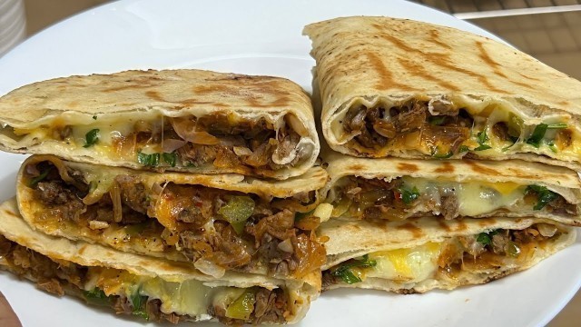 'ബീഫും കുബൂസും കൊണ്ട് രുചിയൂറും Iftar Snack | Iftar/Ramadan Special Snacks | Beef Quesadilla'