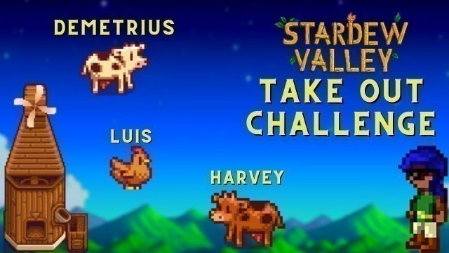 'More Animals: Stardew Valley Take Out Challenge #stardewvalley #stardew'